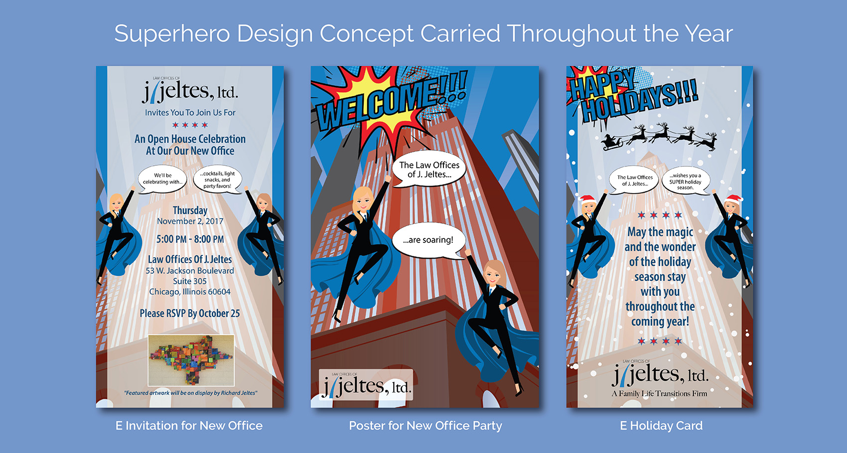 Superhero Design Concept of Design by Eclectik Design