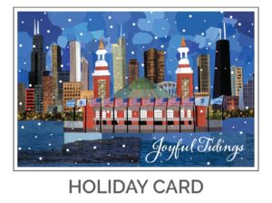 Joyful Tidings Holiday Card Design by Eclectik Design