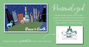 Peace on Earth Personalized Holiday Card Design