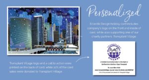 Transplant Village Charity Holiday Card Design Process